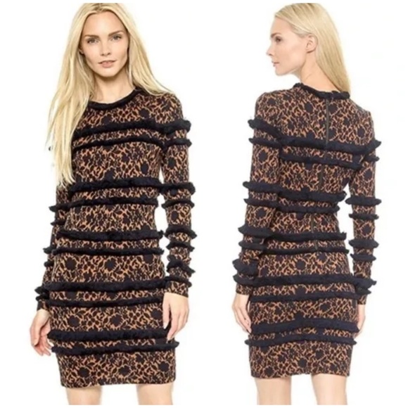 Veronica Beard Dresses & Skirts - Veronica Beard Fringe Silhouette Dress